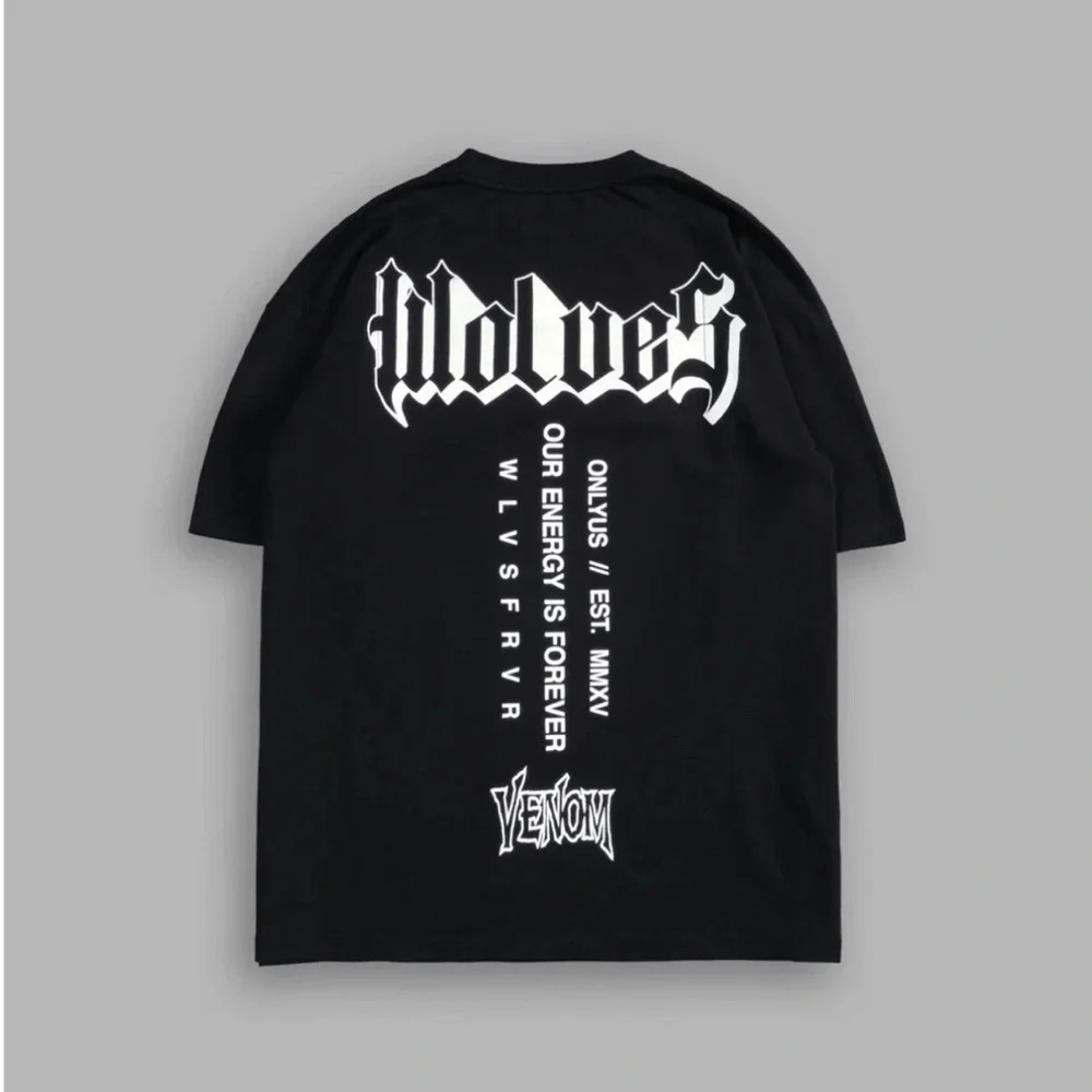 Darc Sport SYMBIOSIS "PREMIUM" OVERSIZED TEE IN BLACK XXLARGE Venom/Marvel - Picture 2 of 4